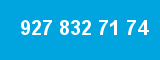 927 832 71 74 927 832 71 74